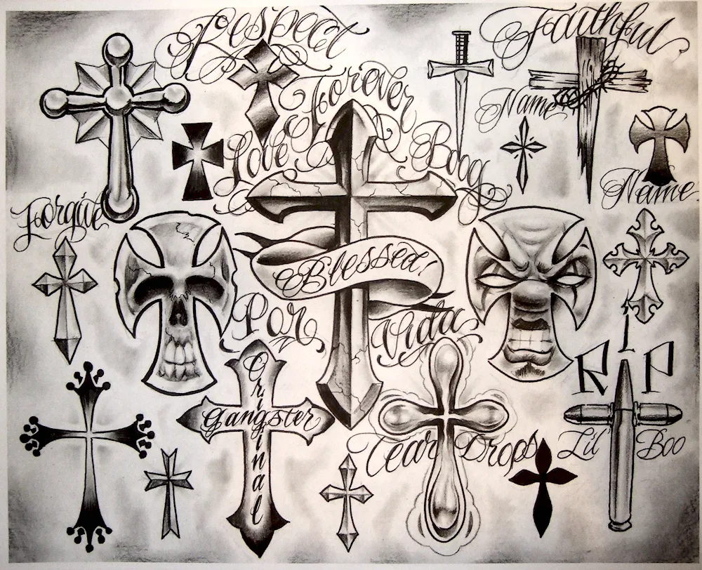 Chicano cross