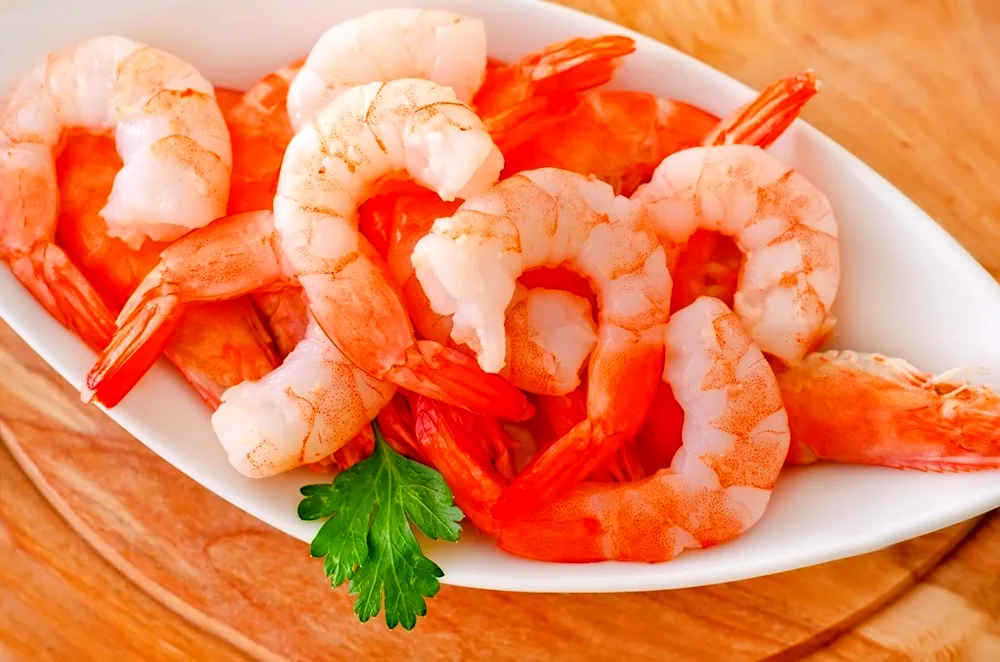 Royal white legged shrimp