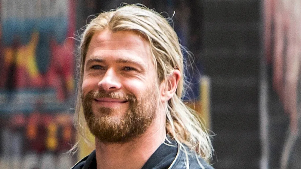Chris Hemsworth with beard