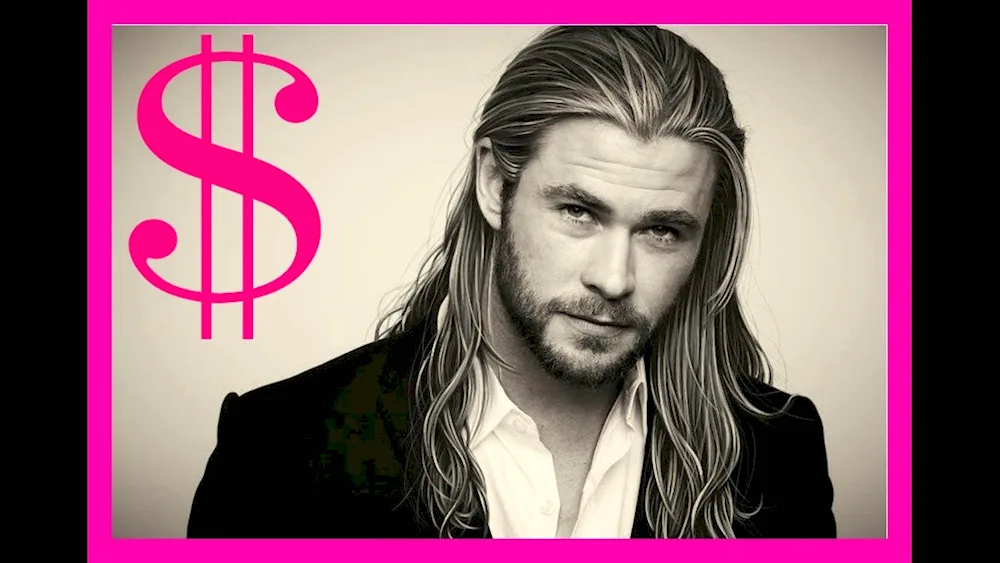 Chris Hen Sword with long hair