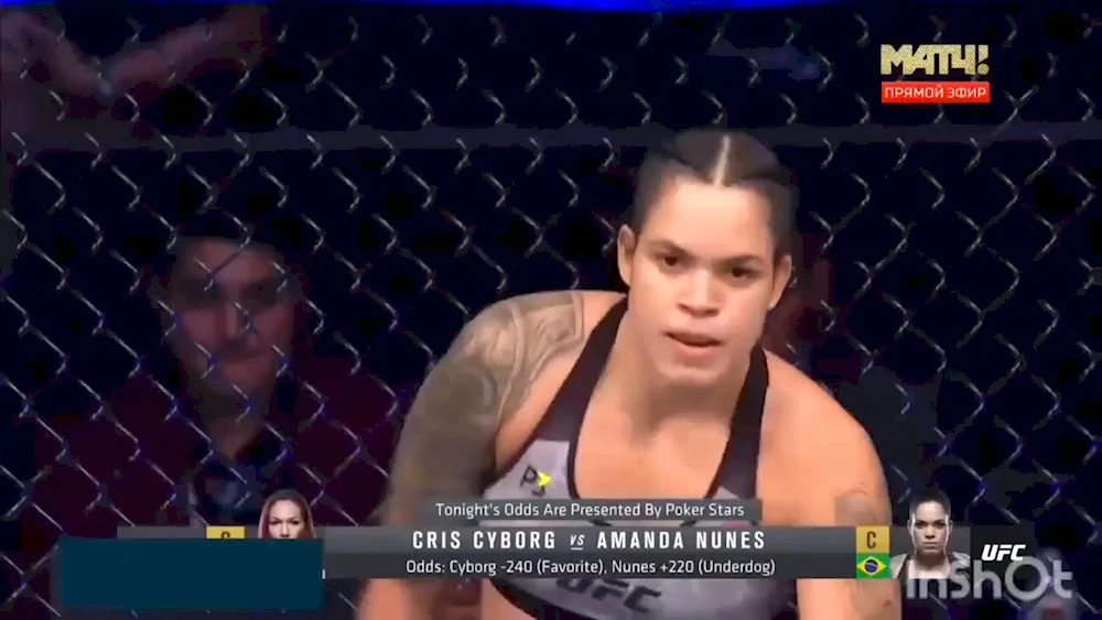 Chris Cyborg Amanda Nunez