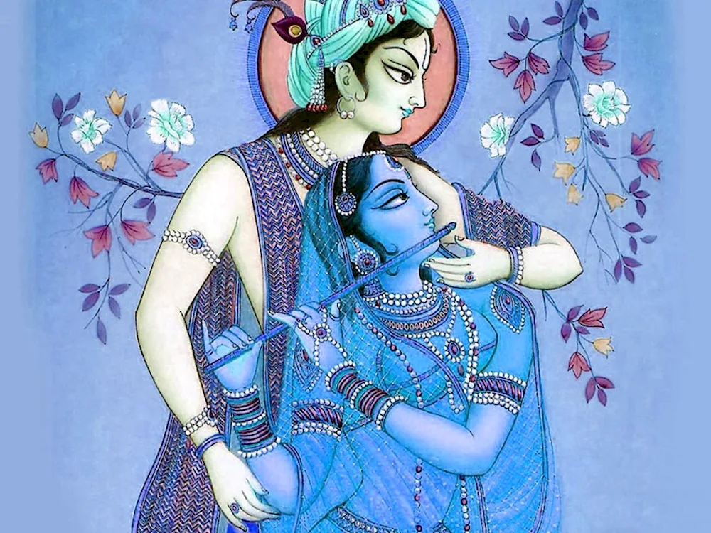 Krishna and Radha