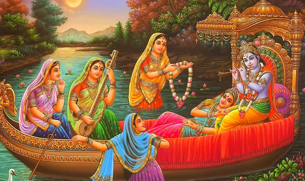 Krishna Radha gopi