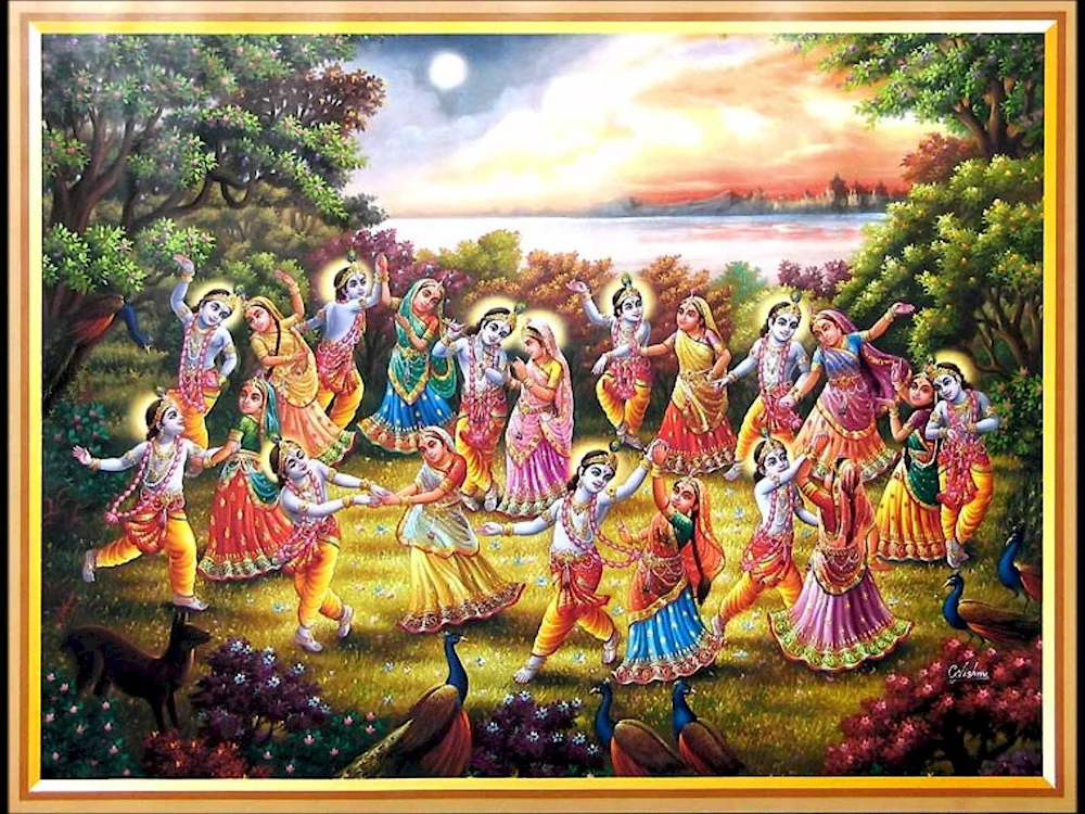 Krishna and Radha