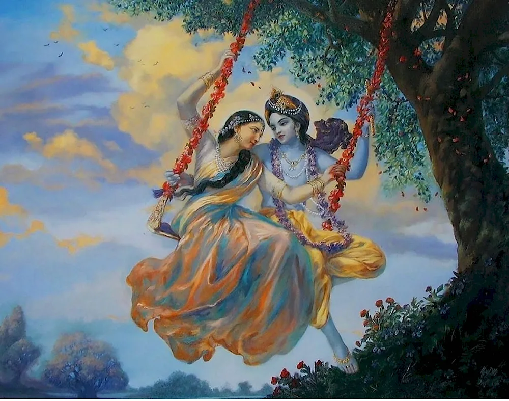 Krishna Radha Rukmini