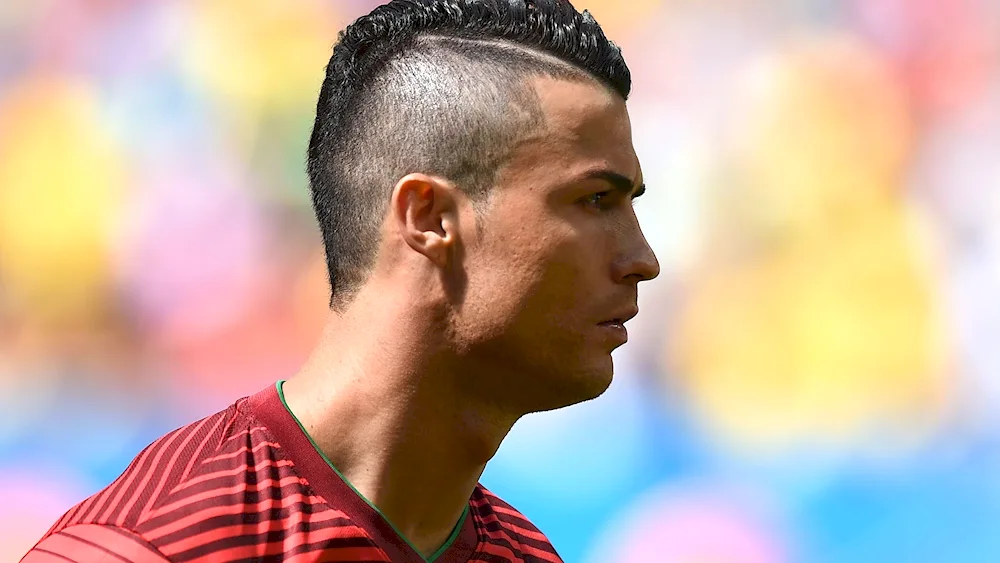 Christiano Ronaldo Mohawk