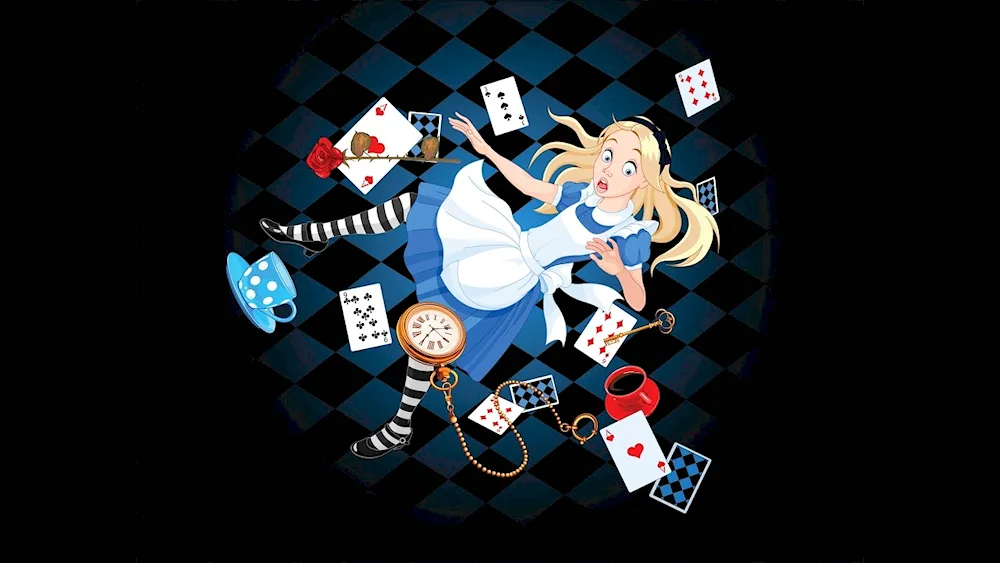Rabbit Nora Alice in Wonderland