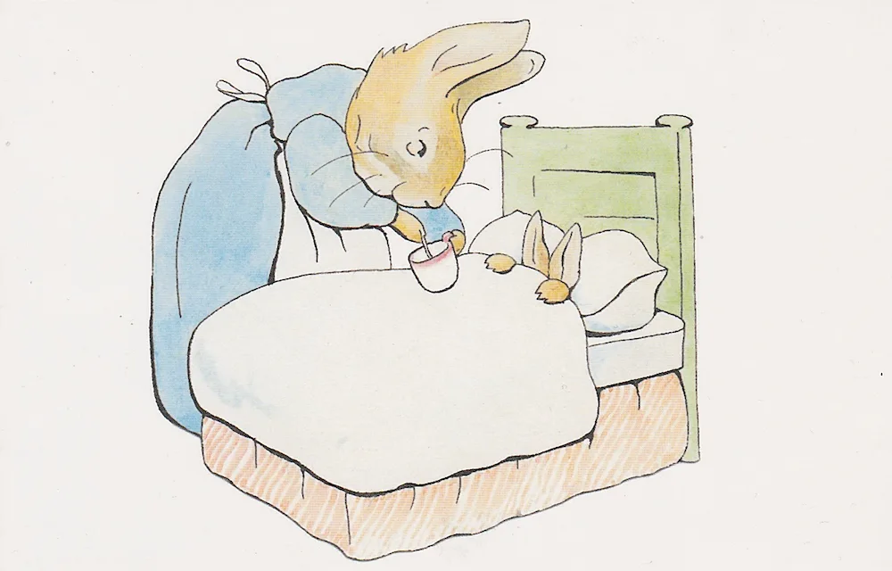 Peter Rabbit Illustration by Beatrix Potter