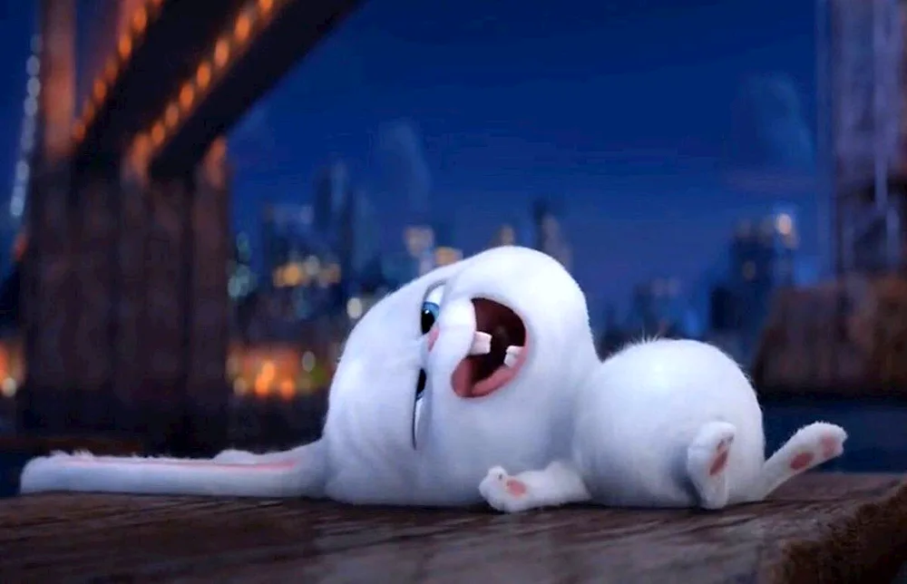 Snowball rabbit The secret life of pets 2