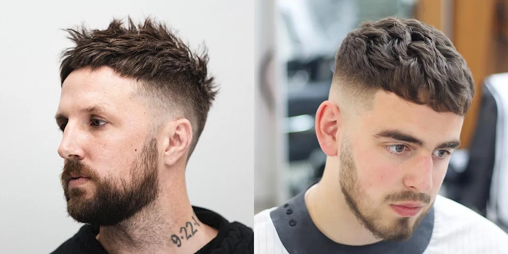 Cropped fade