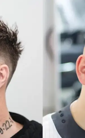 Cropped fade