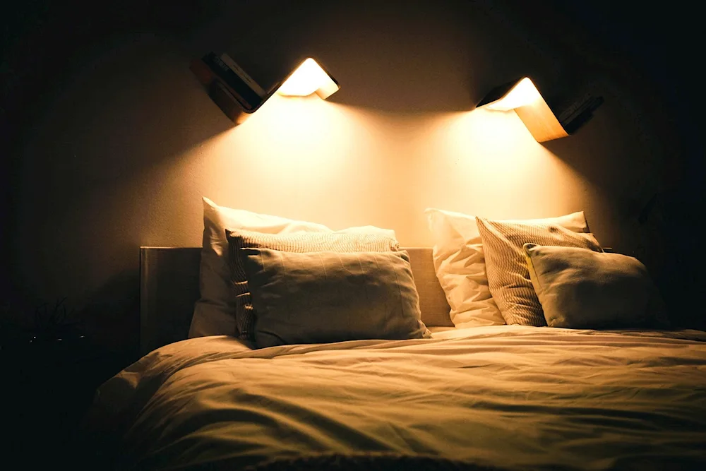 Bed at night