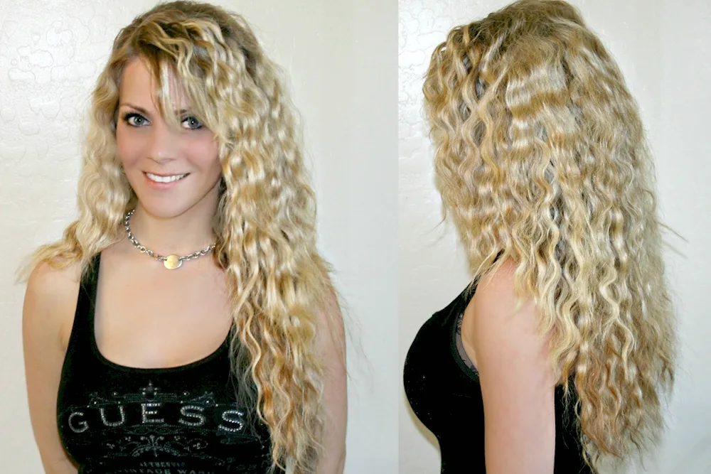 Triple curling iron for long hair hairstyles