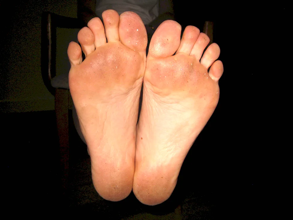 Big women's feet