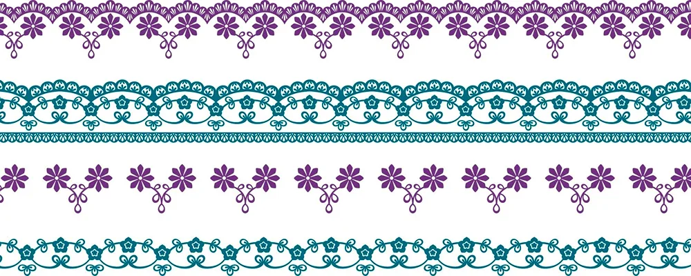 Lace border