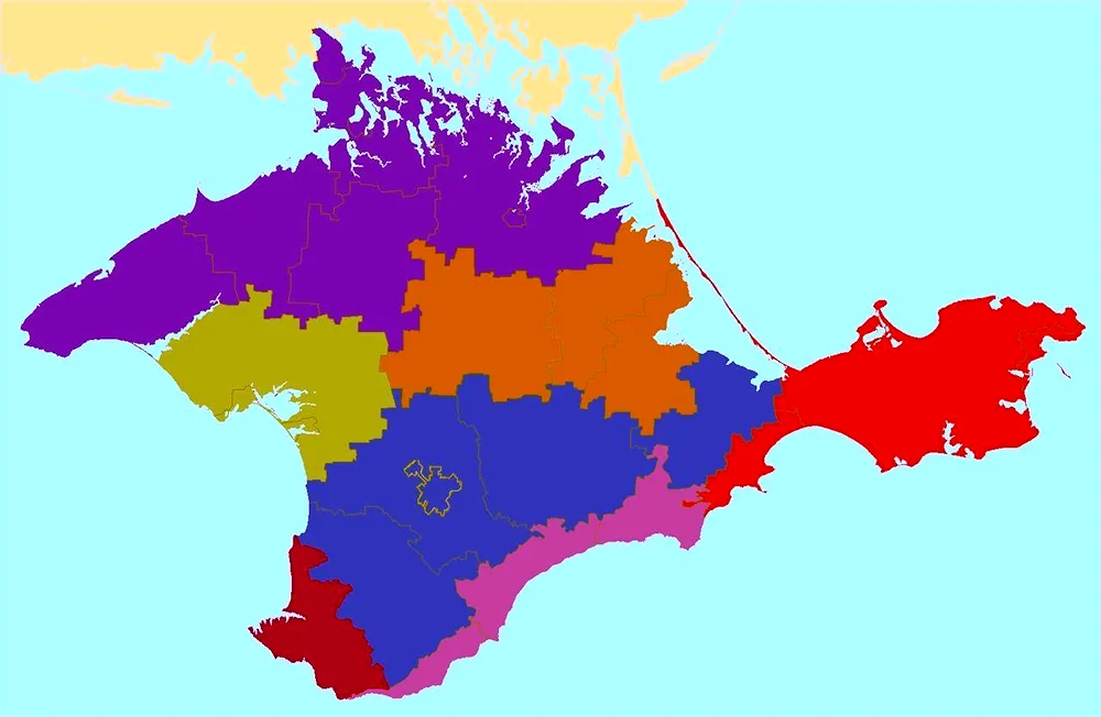 Map of Ukraine outline