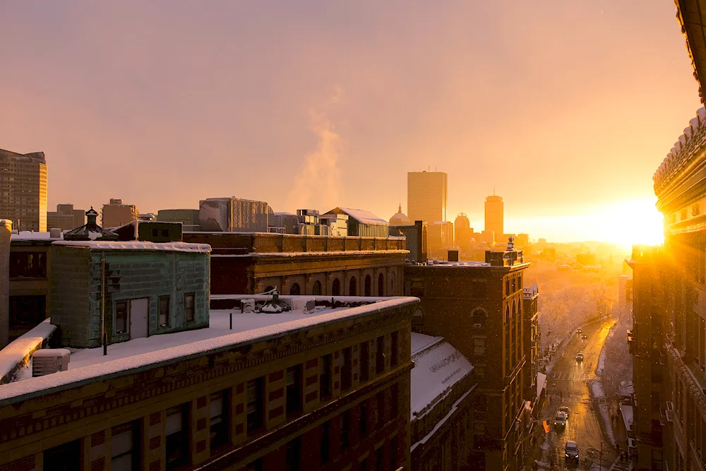 Detroit rooftop