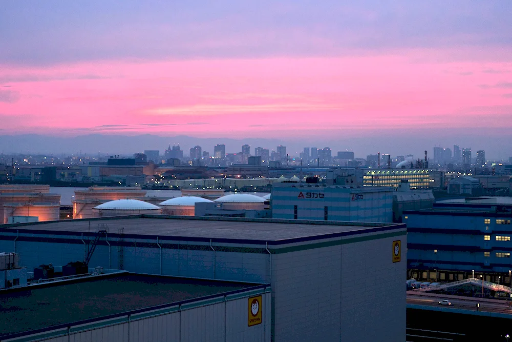 New York skyline roof