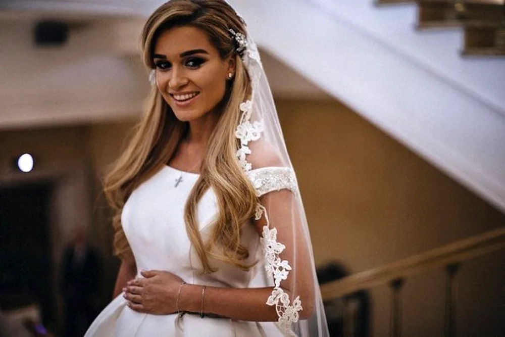 Wedding hairstyles with veil veil