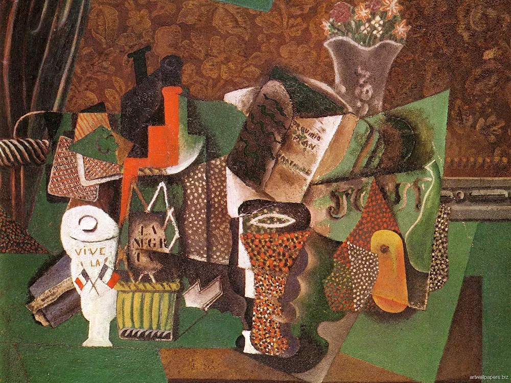 Juan Gris portrait of Picasso 1912
