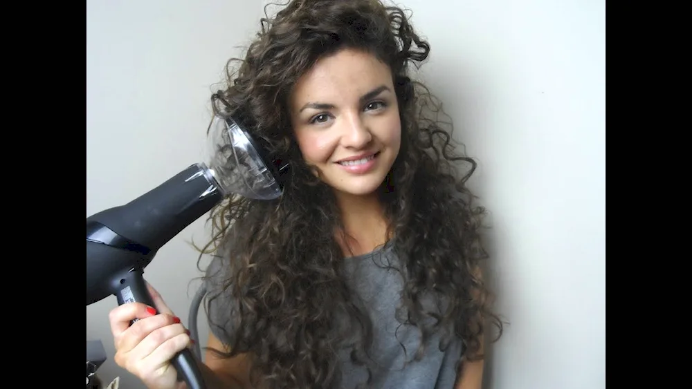 Dyson Hair Dryer with Curl Diffuser