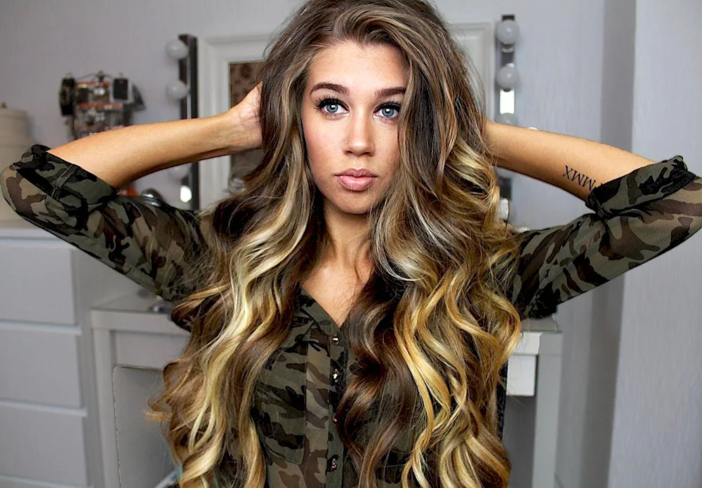 Himka curls for long hair