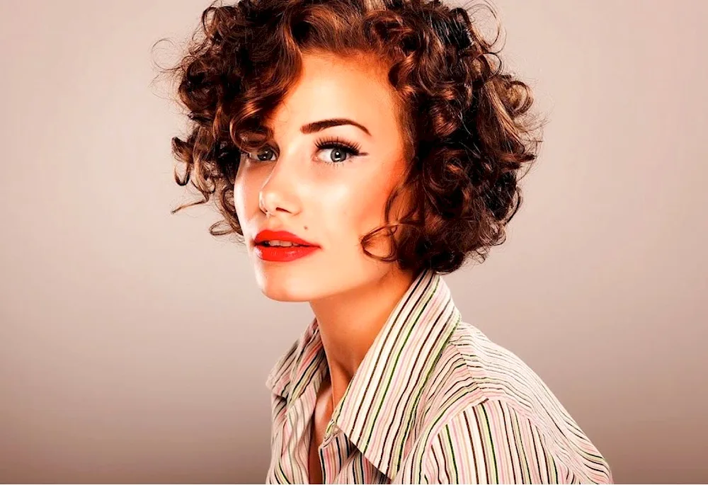 Bob Garson for curly hair