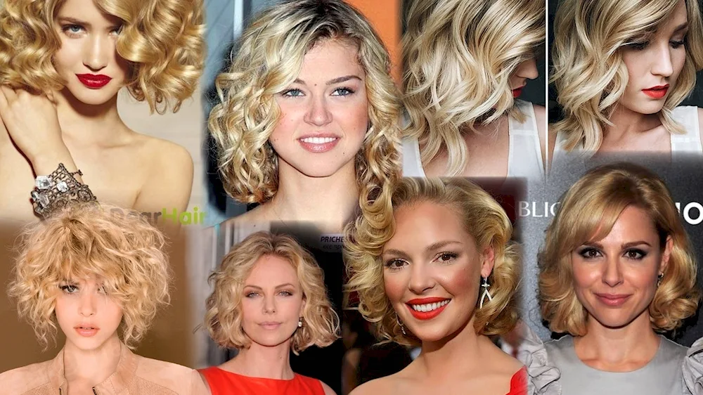 Curls on bob