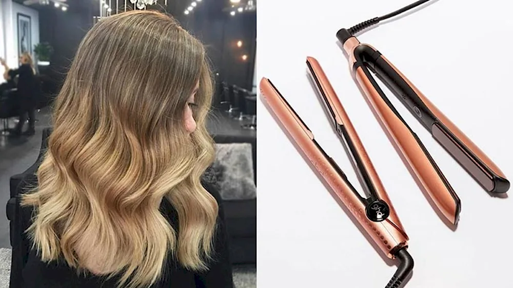 Curls with iron