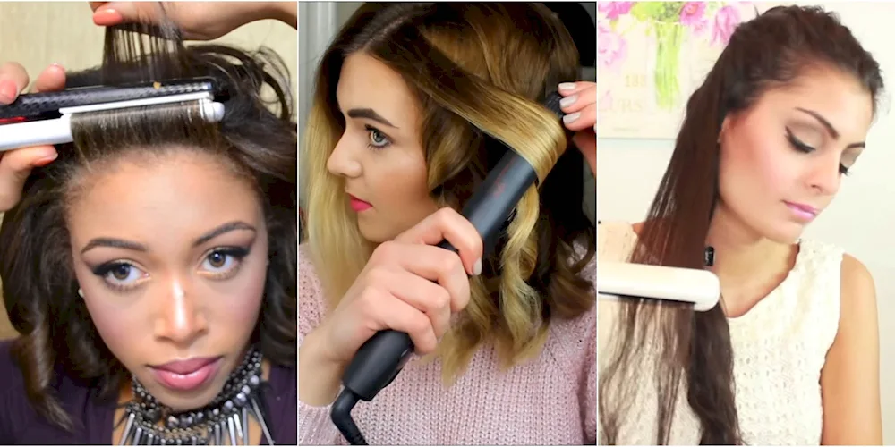 Bob curls for medium hair