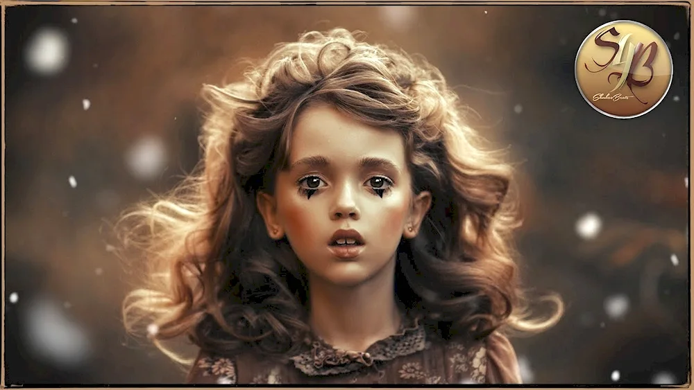 Curly haircut for a curly hair girl