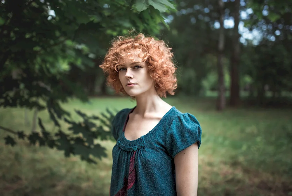 Red curls