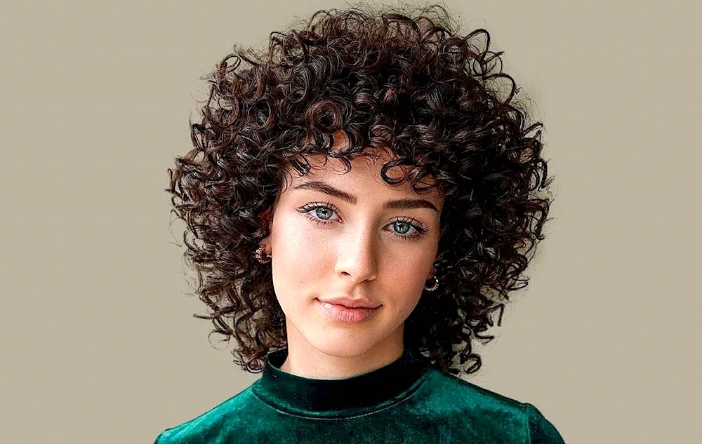 Curly hairstyles for curly hair