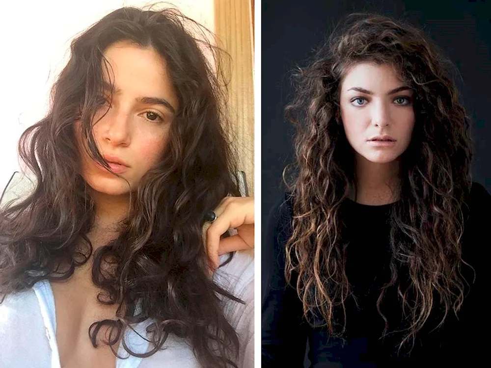 Kearly hair