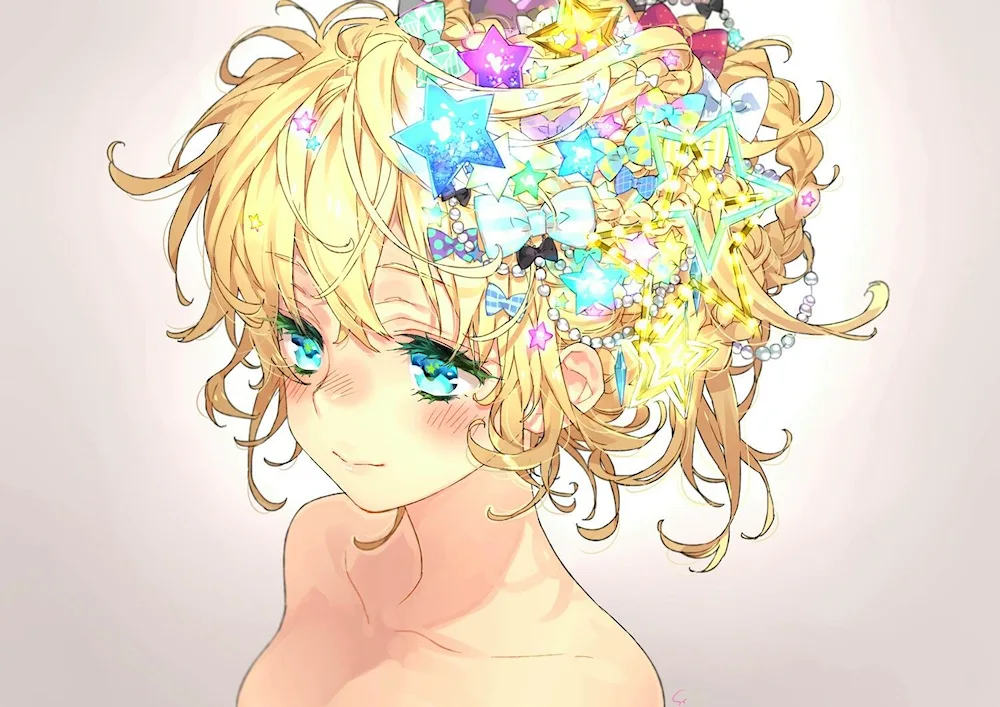 Curly anime