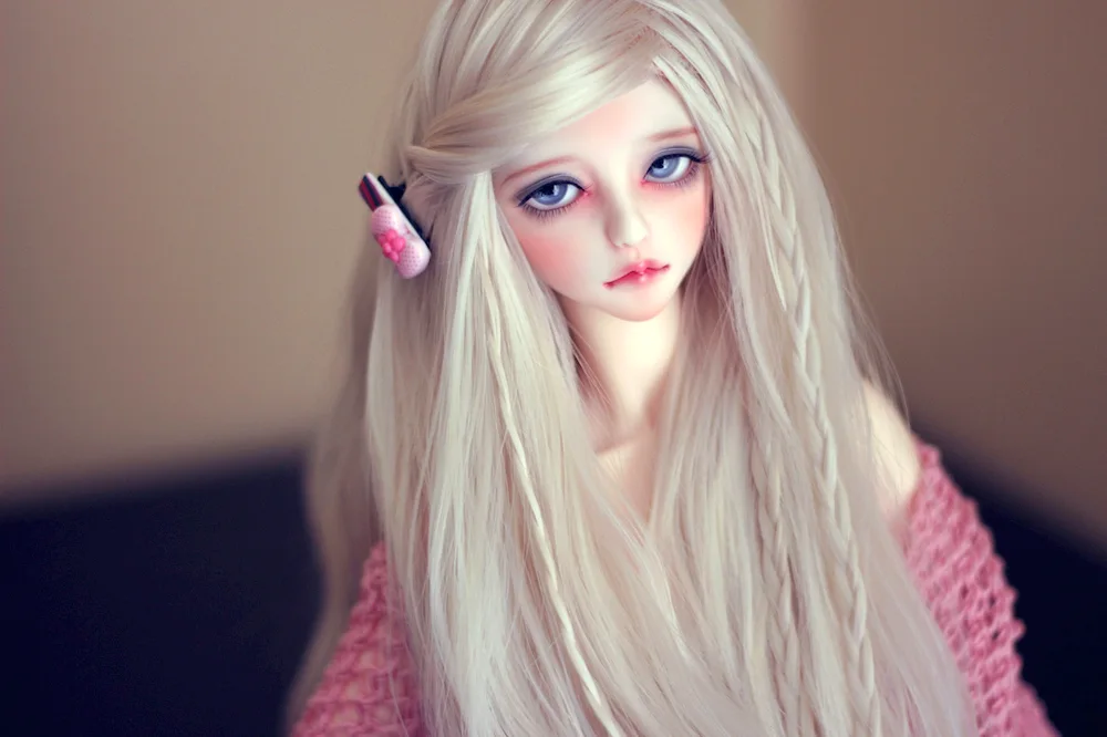 Barbie doll with long hair for hairstyles