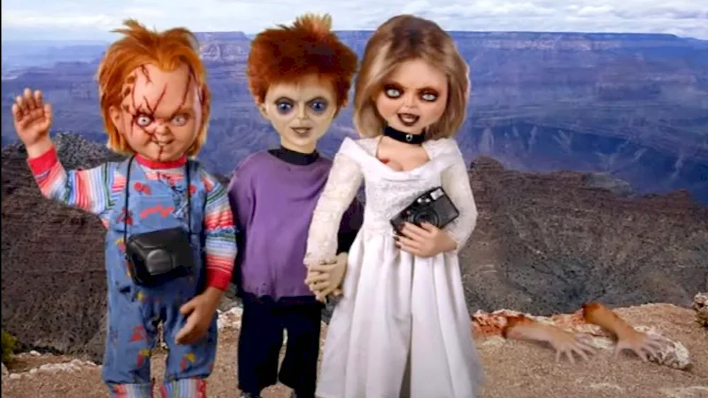 Chucky doll Tiffany and Glen