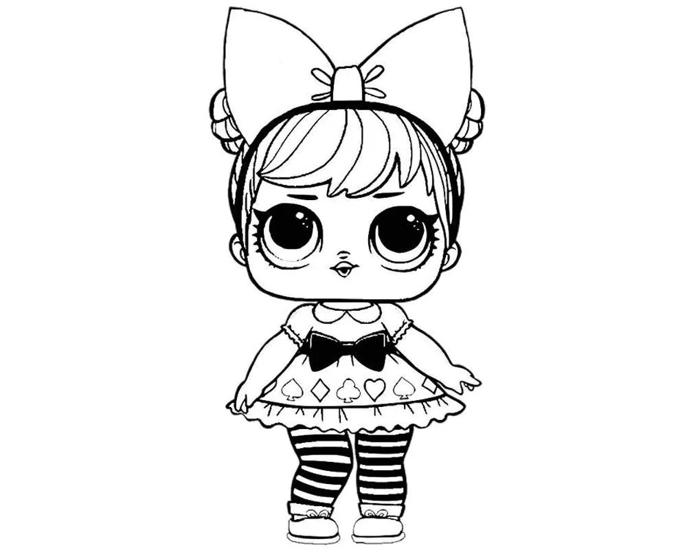 LOL doll raskraska