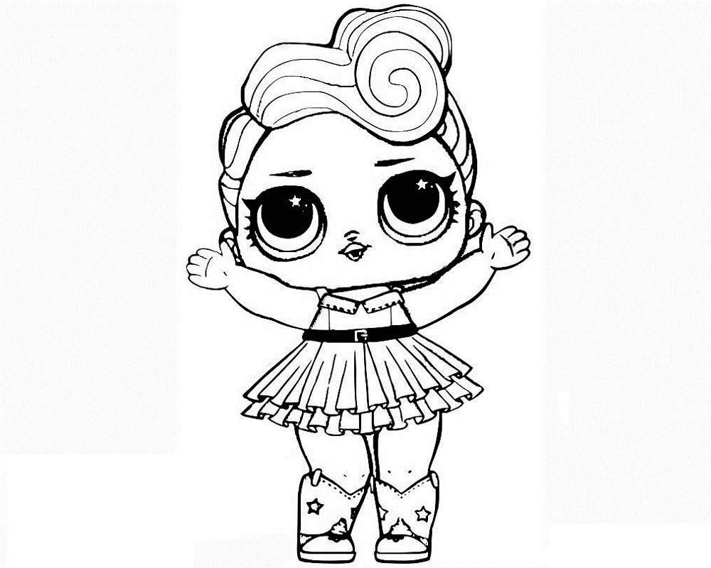LOL doll raskraska