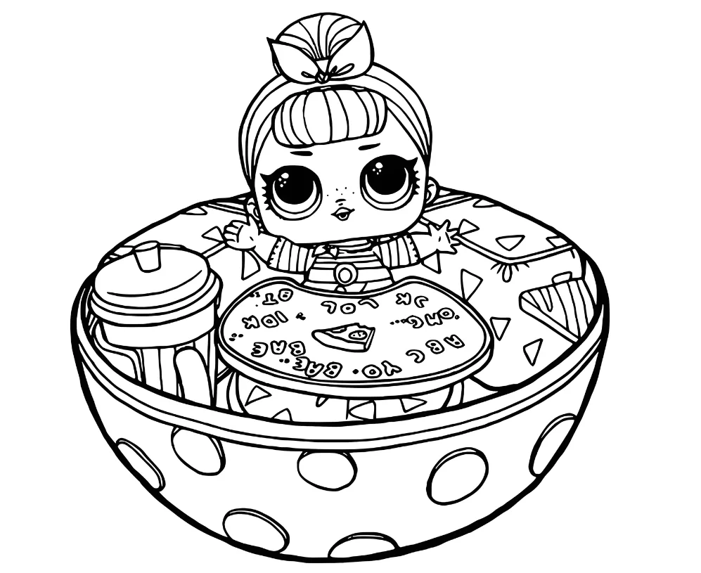 LOL doll raskraska