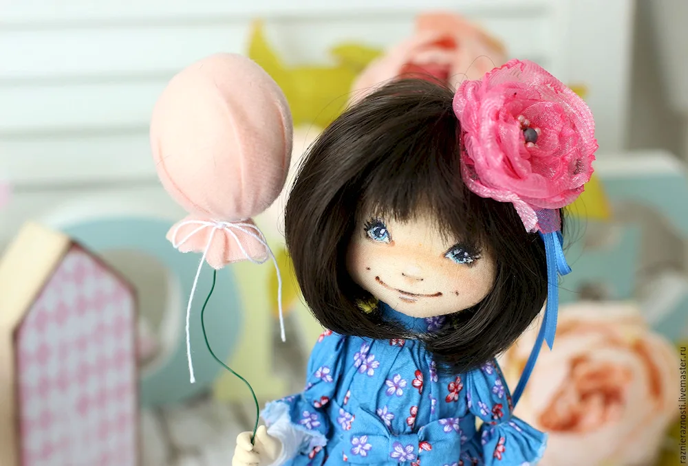 Handmade textile dolls