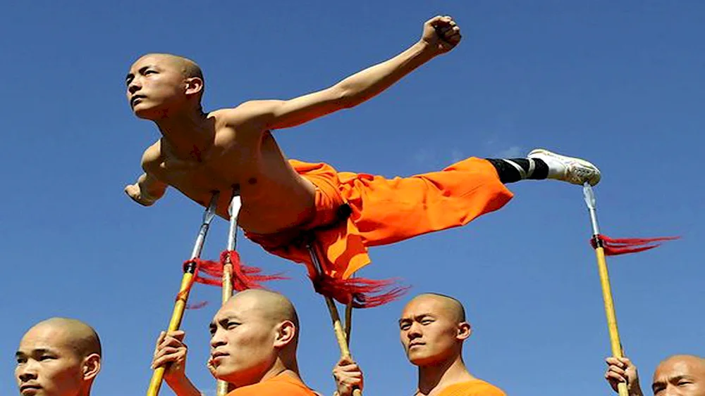 Buddhist monk warriors
