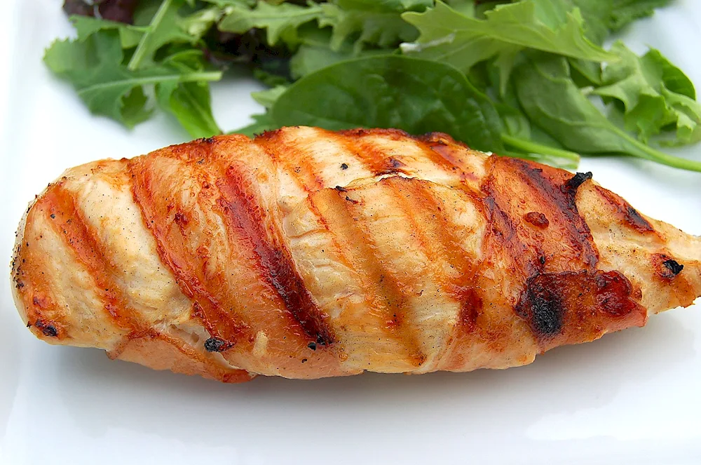 Chicken fillet stuffed with bacon