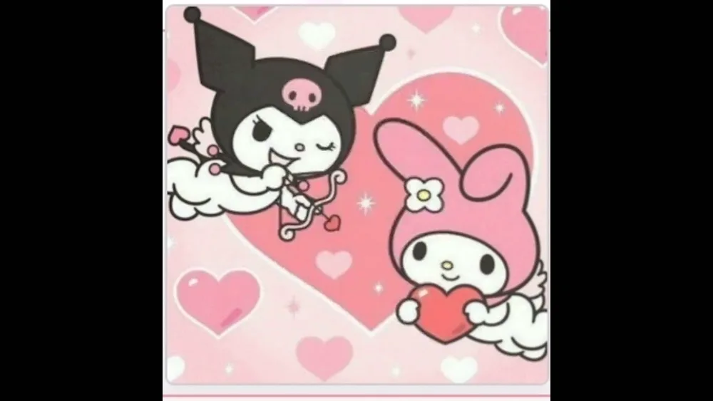 Kuromi Melody and Hello Kitty