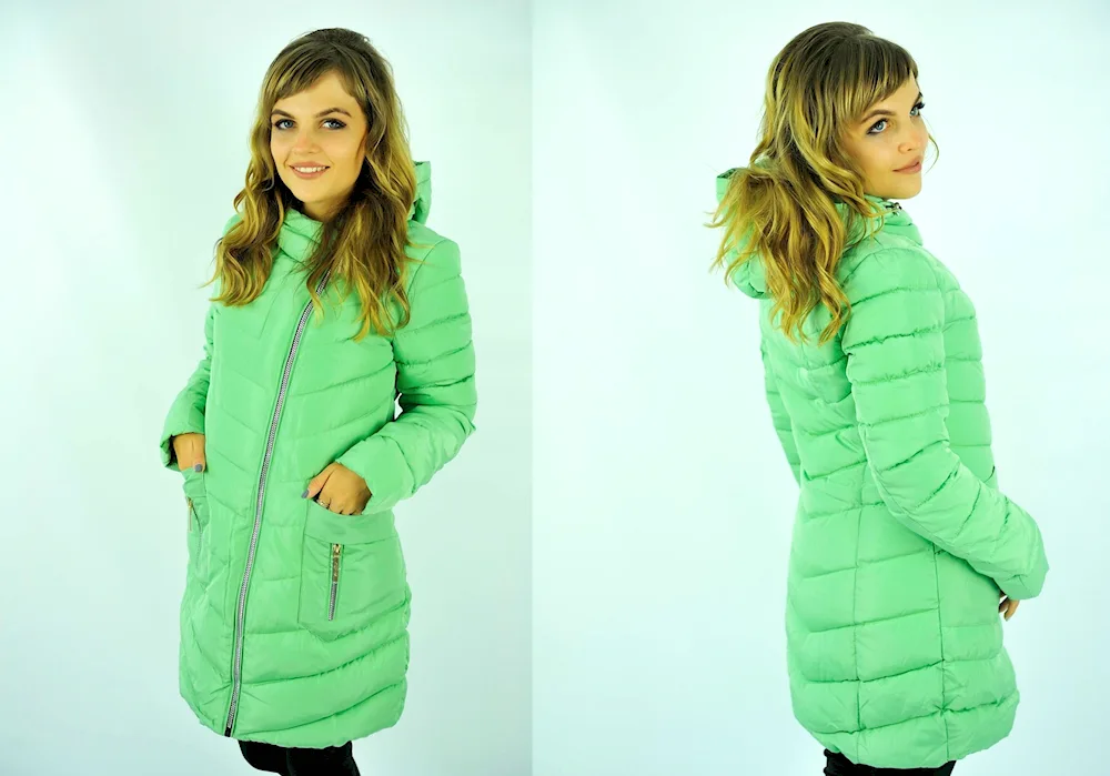 Pistachio coloured jacket