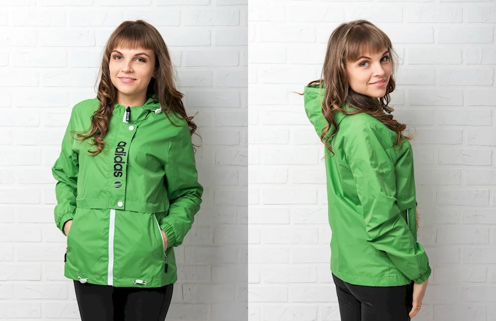 Women's pistachio coloured jacket