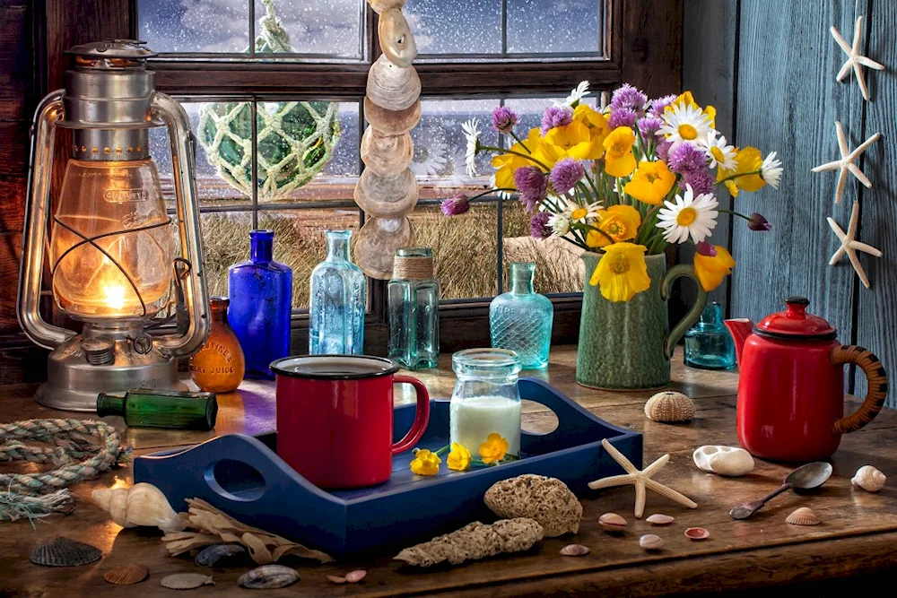 Still life pitcher