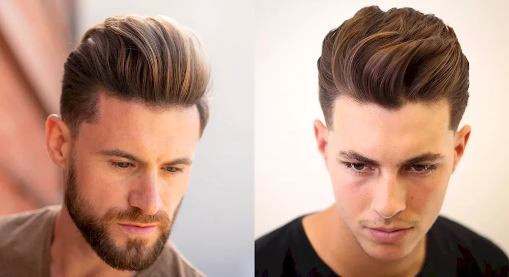 Creative men's haircuts