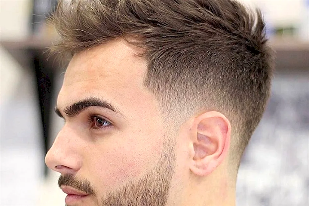 Quiff fade