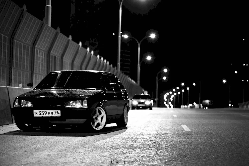 Lada 2109 Black Nine Centre Side